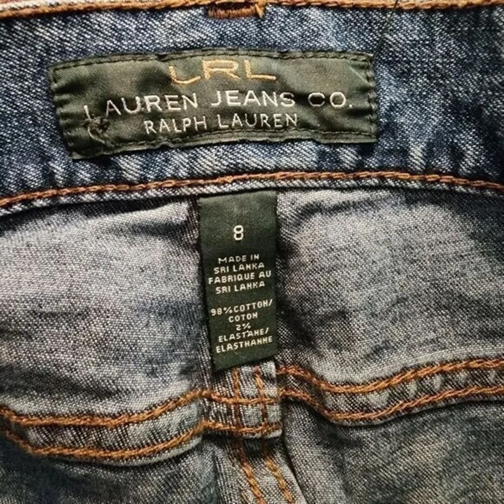 Ralph Lauren LRL Jeans Co. Classic Bootcut Denim Pants Size‎ 8